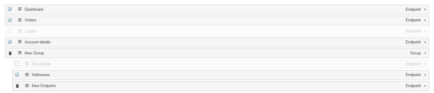 WooCommerce: Passen Sie mein Konto an Pro