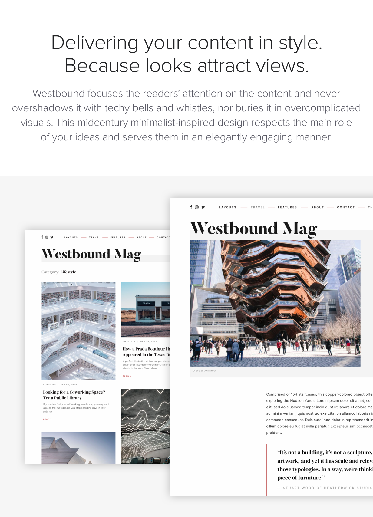 Westbound - Ein Storyful WordPress Blogging Theme - 1