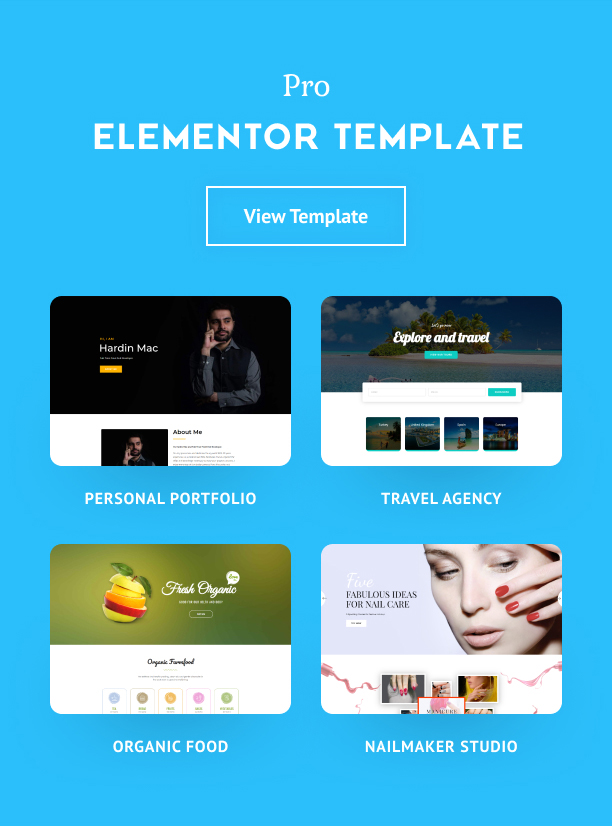 Pro Elementor Template - Layouts für Elementor Pro