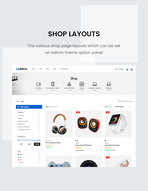 Samral - Elektronisches WooCommerce-Thema - 11