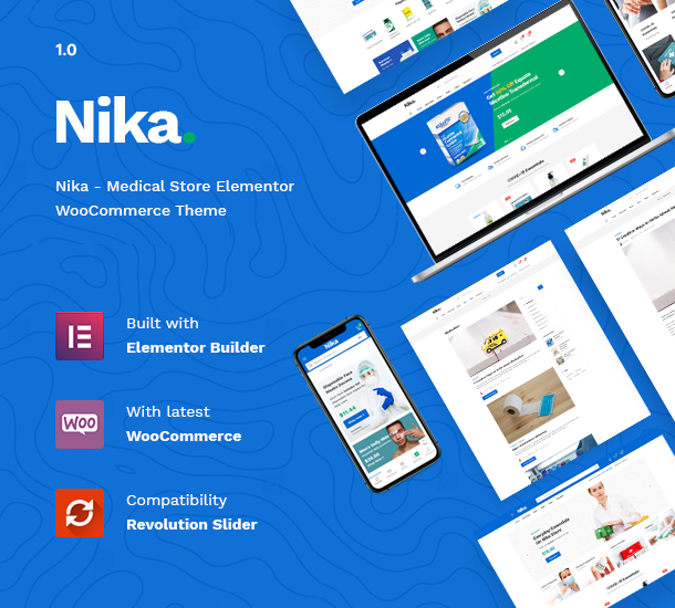 Nika - Medical Elementor WooCommerce Theme - 6