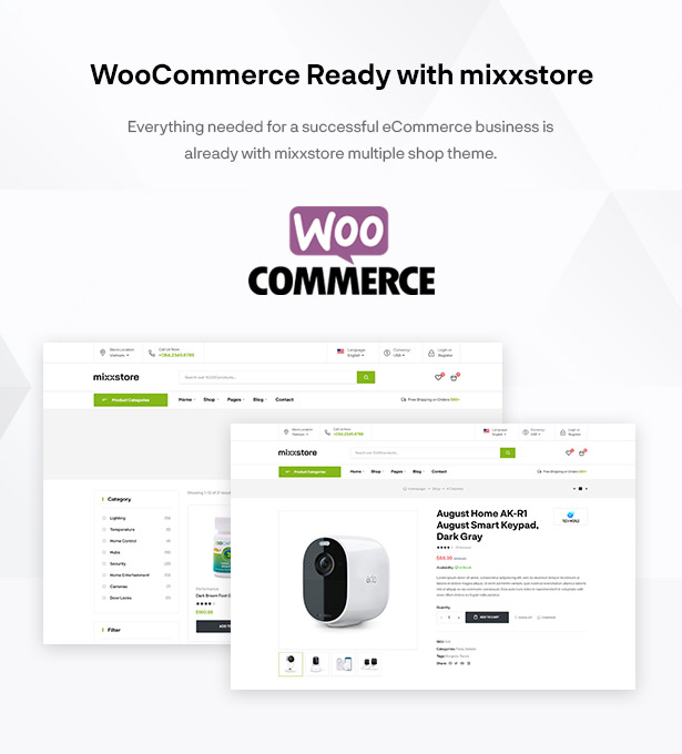 Mixxcazt - Kreatives Mehrzweck-WooCommerce-Thema