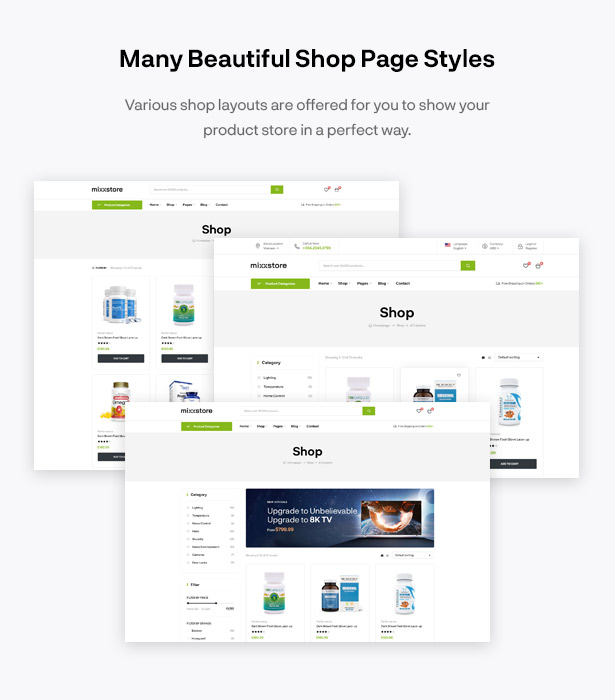 Mixxcazt - Kreatives Mehrzweck-WooCommerce-Thema
