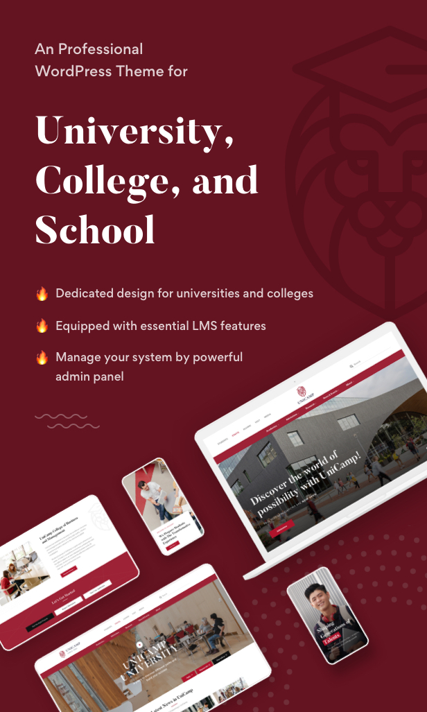 Unicamp - WordPress-Theme für Universitäten und Hochschulen - 2