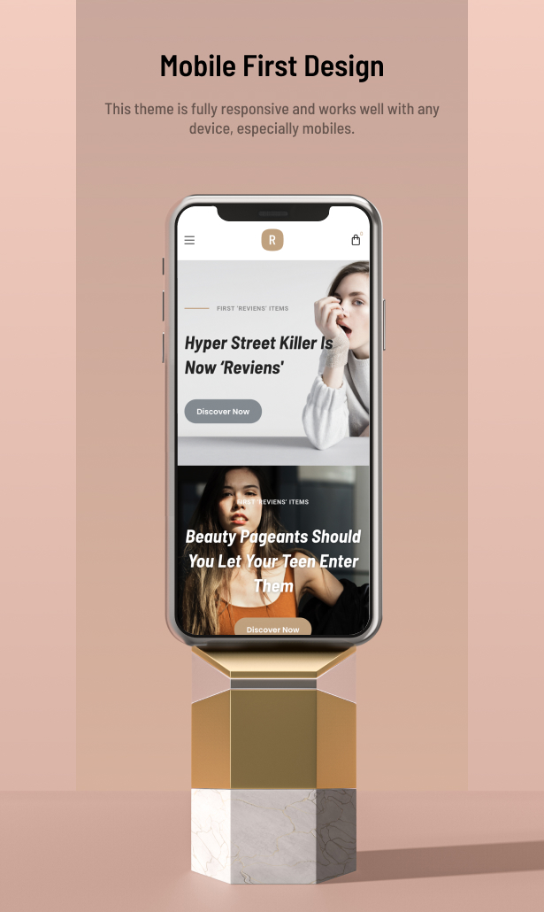 Reviens - Mode WooCommerce WordPress Theme