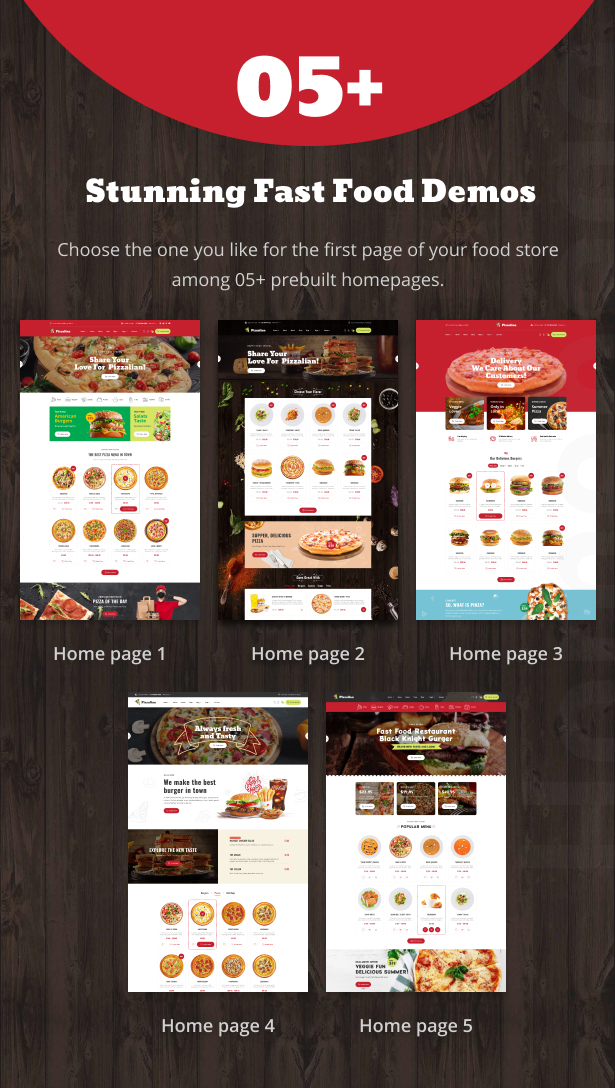 Piizalian - Fast-Food-Restaurant WooCommerce-Thema
