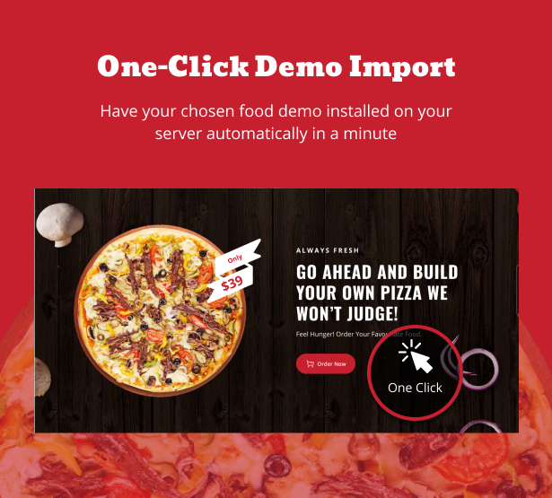Piizalian - Fast-Food-Restaurant WooCommerce-Thema