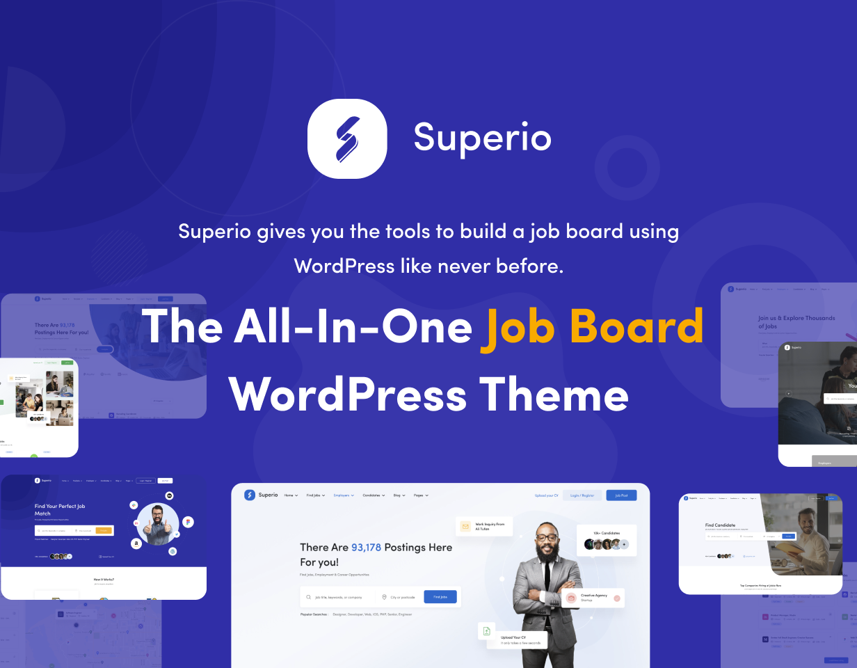 Superio - Job Board WordPress Theme - 5