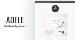 Adele – Sauberes WordPress-Blog-Thema