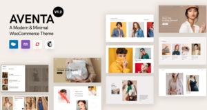 Aventa – Minimales WooCommerce-Thema