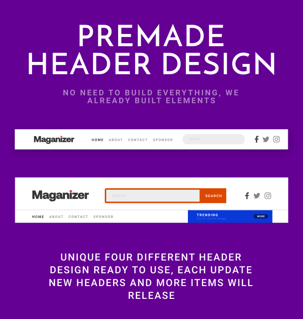 Maganizer - Modern Magazine WordPress Theme - 6