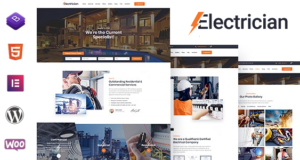 Elektriker – Elektrizitätsdienste WordPress Template