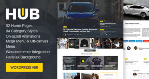 Hub Magazine WordPress-Vorlage