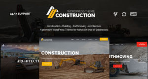 Konstruktion – Gebäude & Architektur WordPress Layout