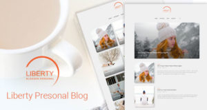 Liberty – Ein sauberes persönliches WordPress-Blog-Vorlage
