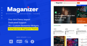 Maganizer – Modernes Magazin WordPress Layout