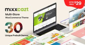 Mixxcazt – Kreatives Mehrzweck-WooCommerce-Thema