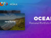 Ocean - Persönliches Portfolio WordPress Template
