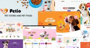 Petio – Pet Store WooCommerce WordPress-Vorlage