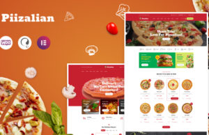 Piizalian – Fast Food Restaurant WordPress Template