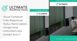Ultimatives – Responsive WordPress-Vorlage für mehrere Zwecke