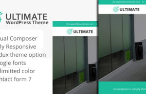 Ultimatives – Responsive WordPress-Vorlage für mehrere Zwecke