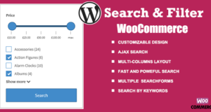 WooCommerce Search & Filter Plugin für WordPress