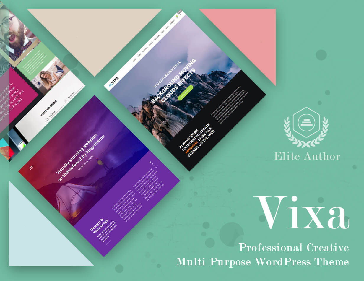 Vixa - WordPress Theme