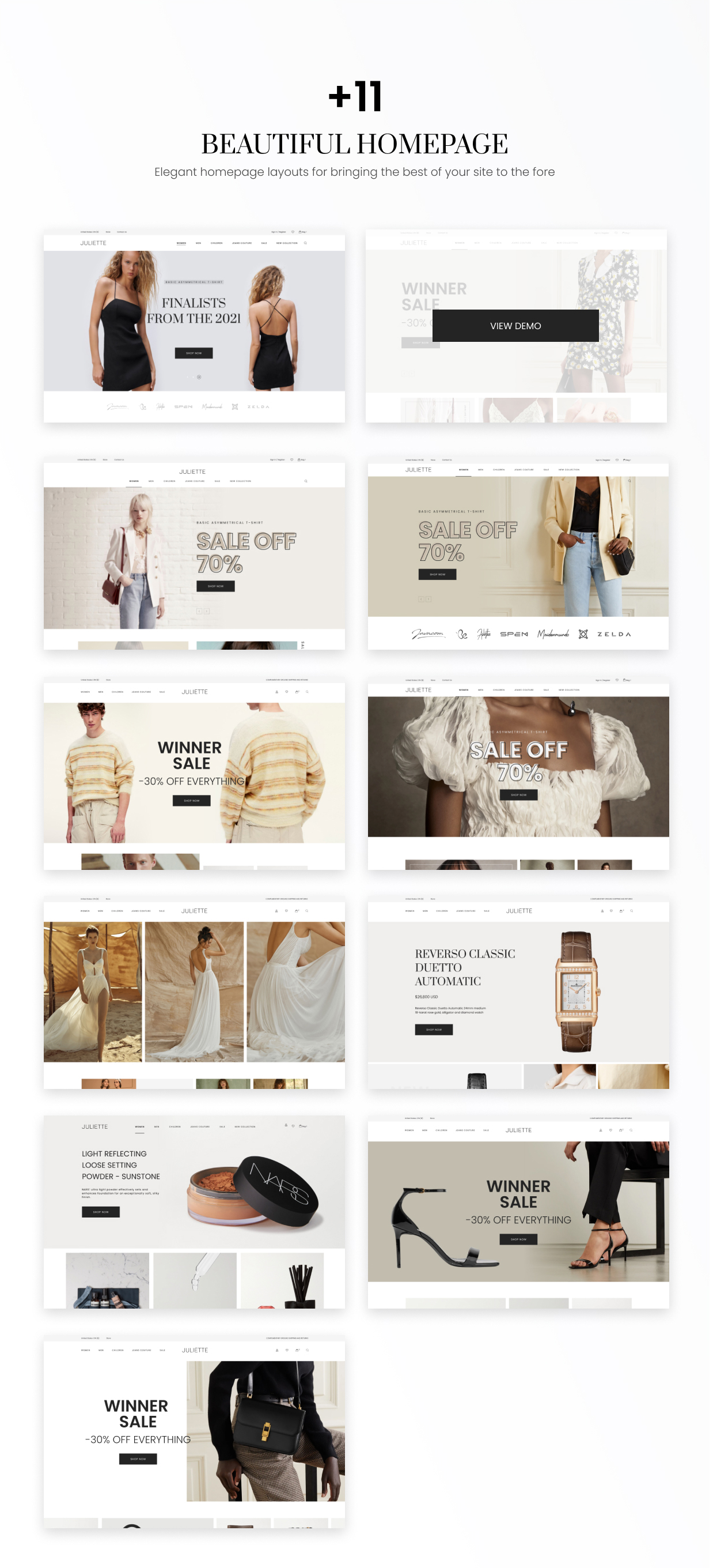 Juliette - Elementor WooCommerce-Theme - 2