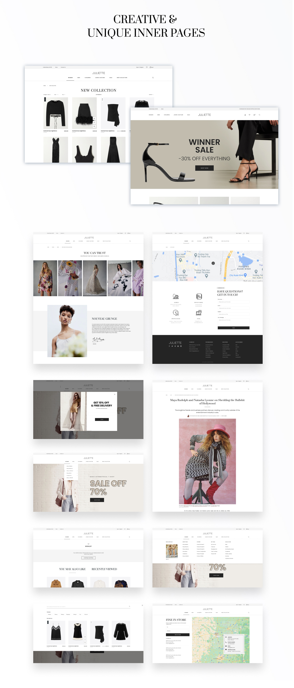 Juliette - Elementor WooCommerce-Theme - 4