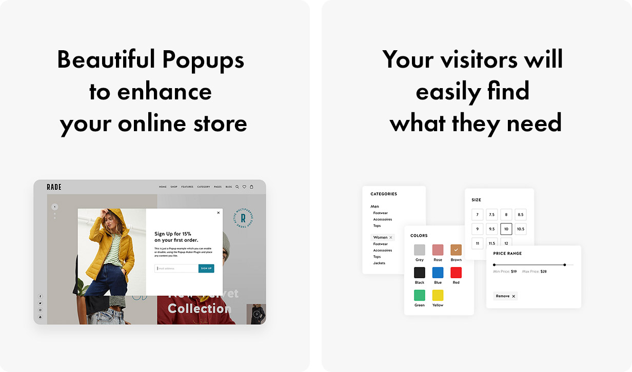 Rade - Ein modernes und vielseitiges WooCommerce-Thema - 9