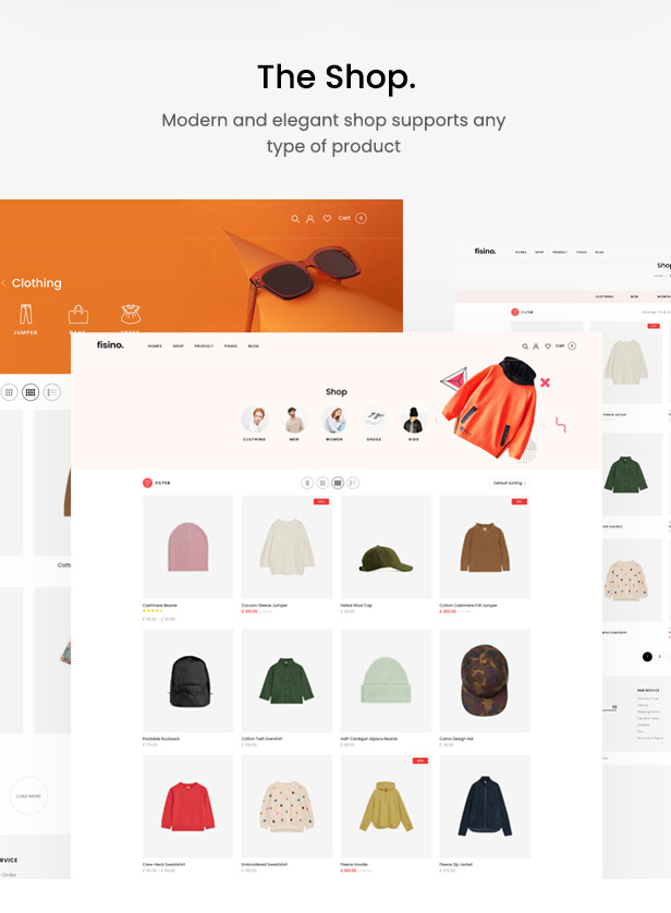 Fisino - Mode WooCommerce WordPress Theme - 4