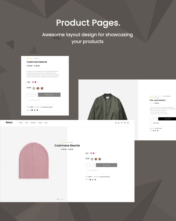 Fisino - Mode WooCommerce WordPress Theme - 5