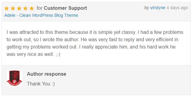 Adele - Sauberes WordPress-Blog-Thema - 1