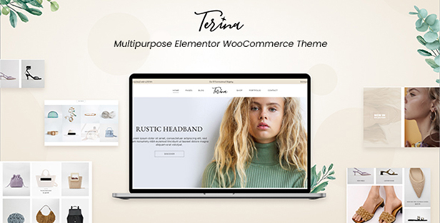 Terina - Mehrzweckelement oder WooCommerce-Theme