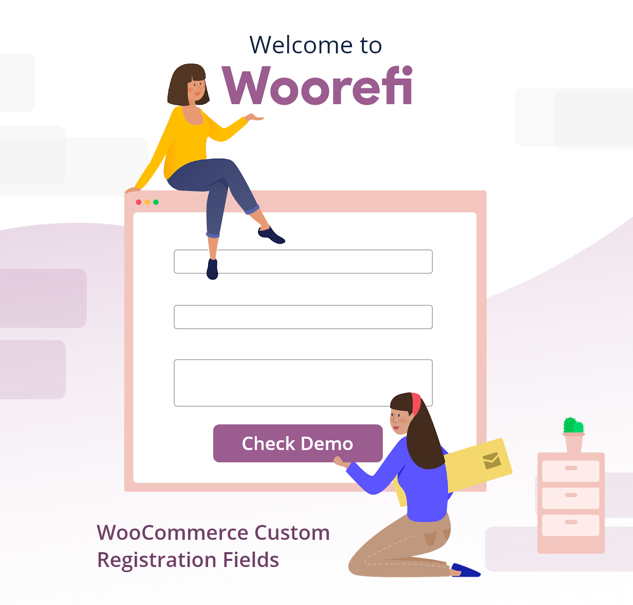 Woorefi |  Benutzerdefinierte WooCommerce-Registrierungsfelder |  Herzlich willkommen