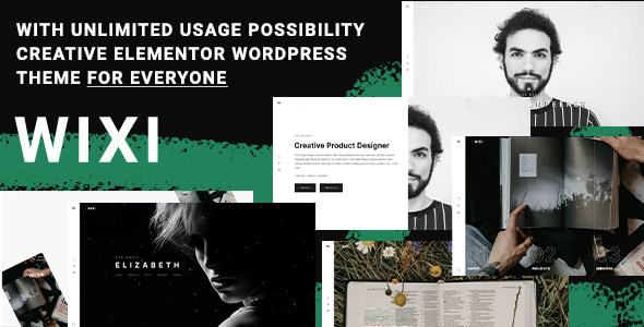 Wixi - Personal Portfolio WordPress Theme