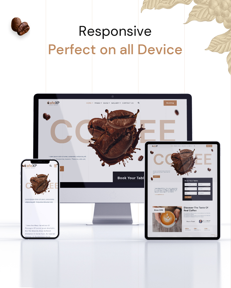 CaféXP |  Coffee Eatery WordPress Theme - 10