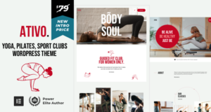 Ativo – Yoga Pilates WordPress