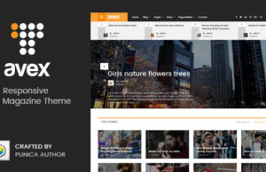 Avex – WordPress Magazin-Template