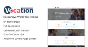 Beruf – Corporate WordPress Vorlage