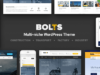 Bolts - WordPress Template für Bau, Transport und ähnliche Geschäfte