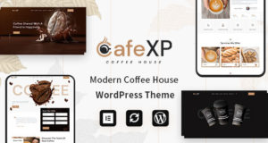 CaféXP | Café & Café WordPress Template