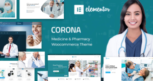 Corona | Medizinische Apotheke WooCommerce WordPress Template