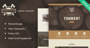 Fortunio – Holz- / Forstwirtschaft / Holzherstellung WordPress Vorlage