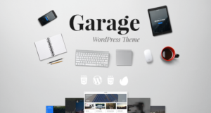 Garage Blog Ein responsives WordPress-Vorlage