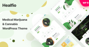 Healfio – Medizinisches Marihuana & Coffeeshop WordPress Layout