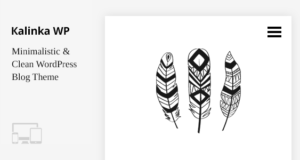Kalinka WP — Sauberes responsives WordPress-Blog-Layout