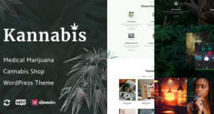 Kannabis – Medizinisches Marihuana & Cannabis WordPress Template