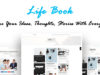 Life Book - Kreativer persönlicher Blog - WordPress Vorlage